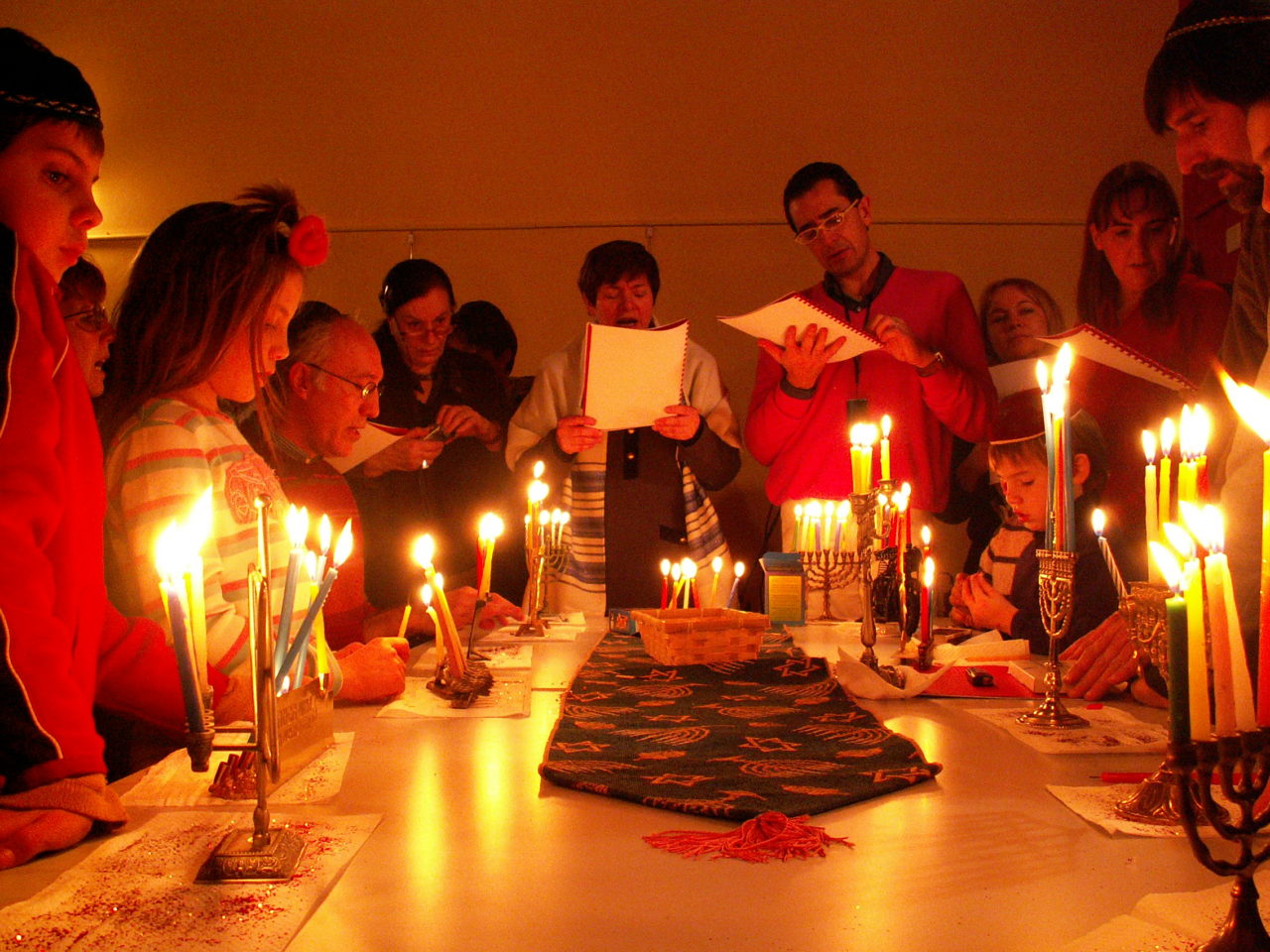 Chanukah Candle Lighting Blessings - Rabbi Barbara Aiello